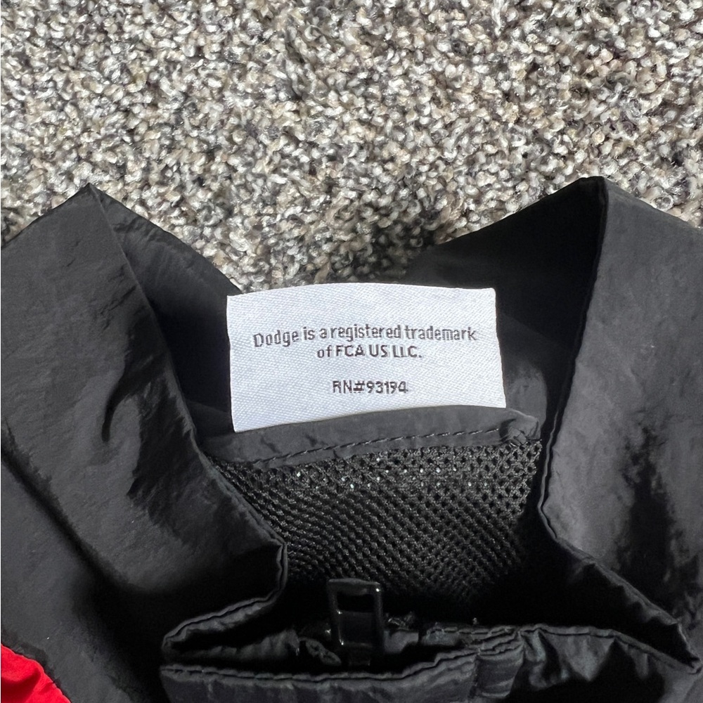 Men's Black & Red Racing Jacket - Picture 9 of 9